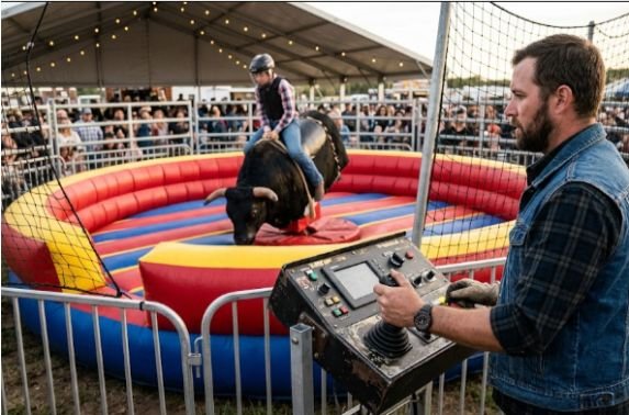 Mechanical Bull Safety Controls