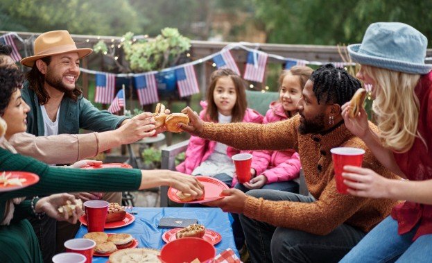 Divide the Backyard Into Party Zones