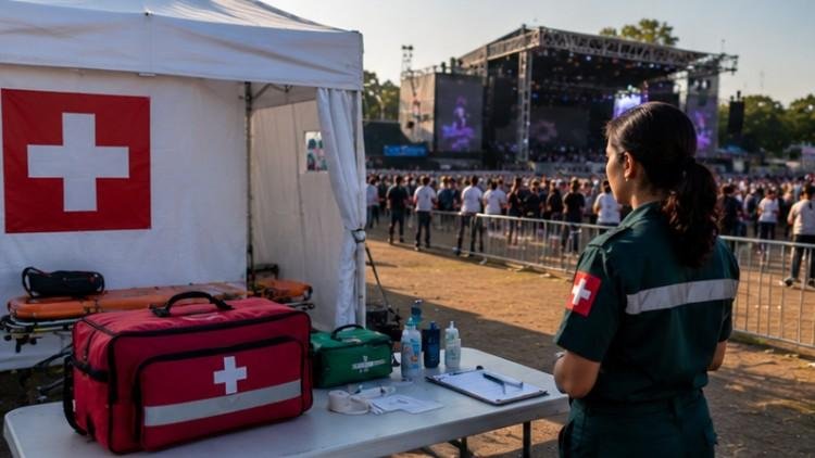 Essential Medical Supplies and Designated First Aid Stations