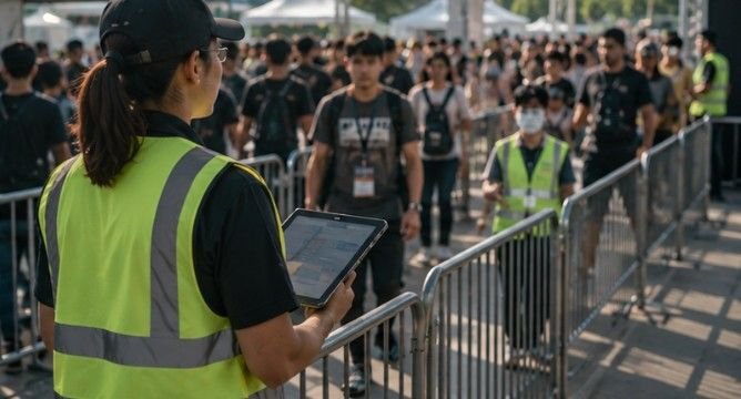 Setting Physical Barriers and Clear Signs