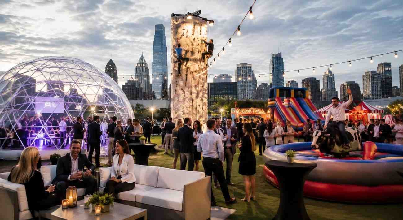 The Best Unforgettable Attractions for Corporate Events for Every Company Size