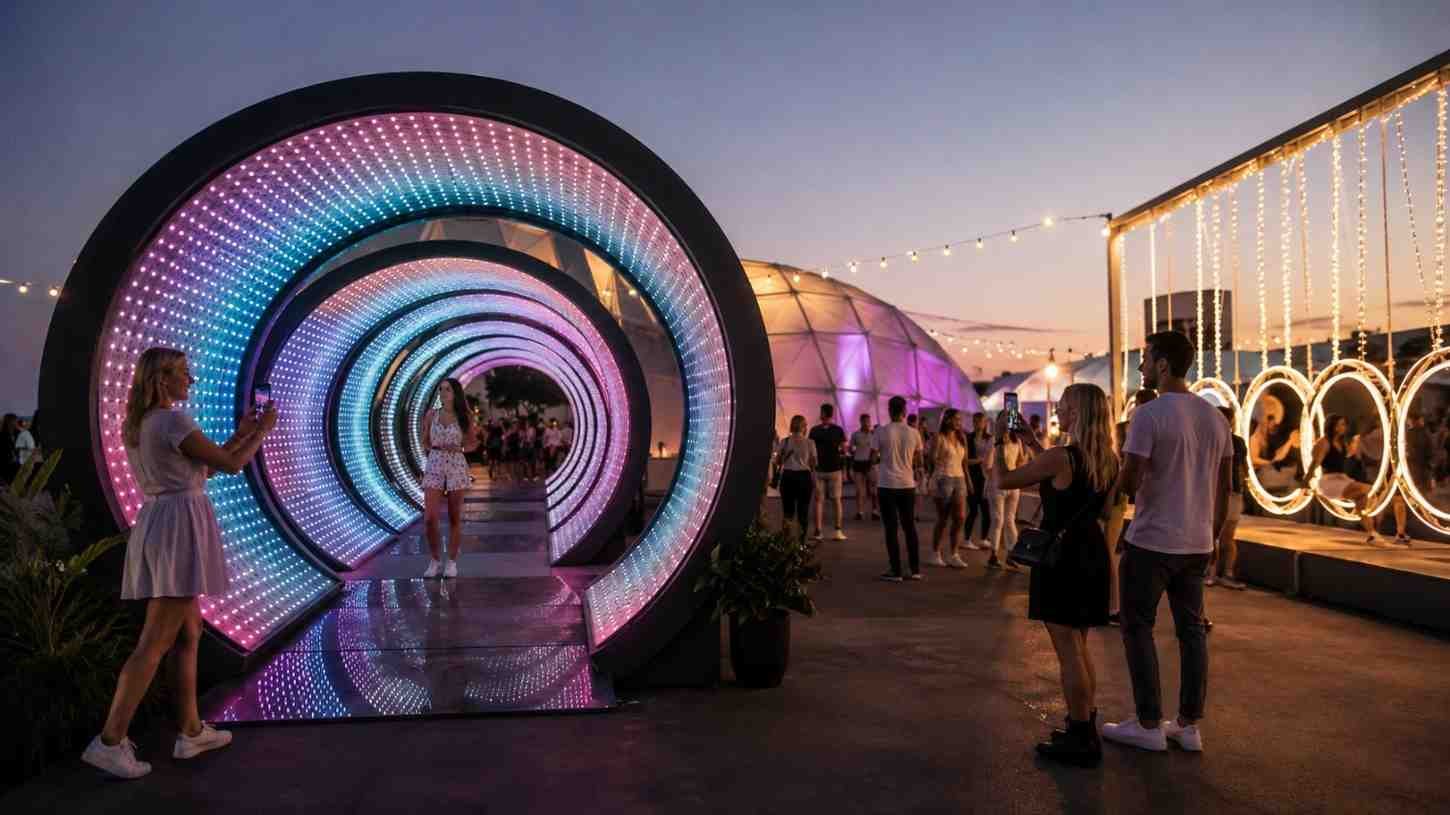The Rise of Social Media-Friendly Attractions at Modern Events